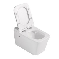 Комплект 2 в 1 Abber Rechteck AC1202P-AC0101P Унитаз подвесной, с микролифтом + Монтажная рама