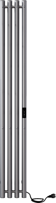 Полотенцесушитель электрический Indigo Style 4 LSE120-18GFMRt graphite metallic