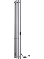 Полотенцесушитель электрический Indigo Style 4 LSE120-18GFMRt graphite metallic