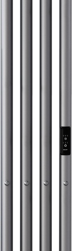 Полотенцесушитель электрический Indigo Style 4 LSE120-18GFMRt graphite metallic