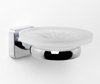 Набор Мыльница Wasserkraft Lippe + Дозатор K-6589 со стаканом + Полотенцедержатель + Ершик + Держатель