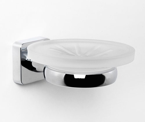 Набор Мыльница Wasserkraft Lippe + Дозатор K-6589 со стаканом + Полотенцедержатель + Ершик + Держатель