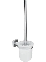 Набор Мыльница Wasserkraft Lippe + Дозатор K-6589 со стаканом + Полотенцедержатель + Ершик + Держатель