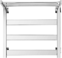Полотенцесушитель водяной Secado Комано 1 СП 60х50 60x55 см, хром, лесенка, с полкой
