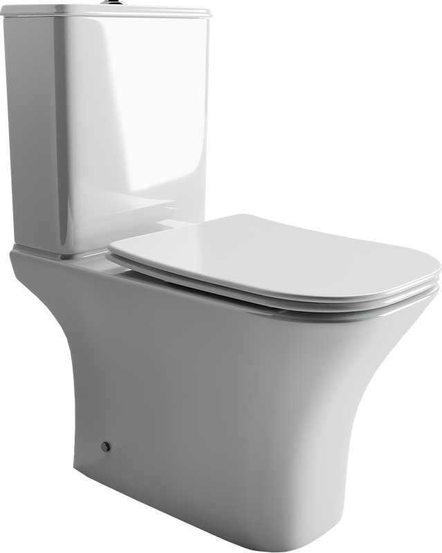 Унитаз-компакт напольный Ceramicanova Alfa Rimless CN9002