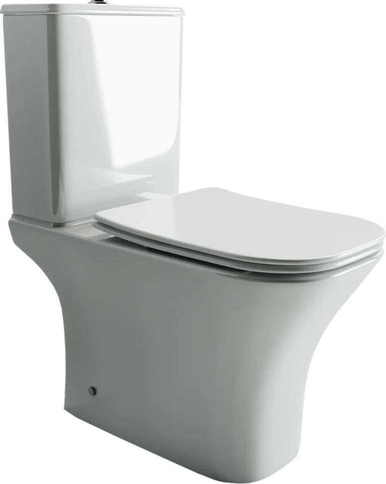 Унитаз-компакт напольный Ceramicanova Alfa Rimless CN9002