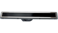 Душевой трап (лоток) Pestan Confluo Premium Line 750 черное стекло/сталь
