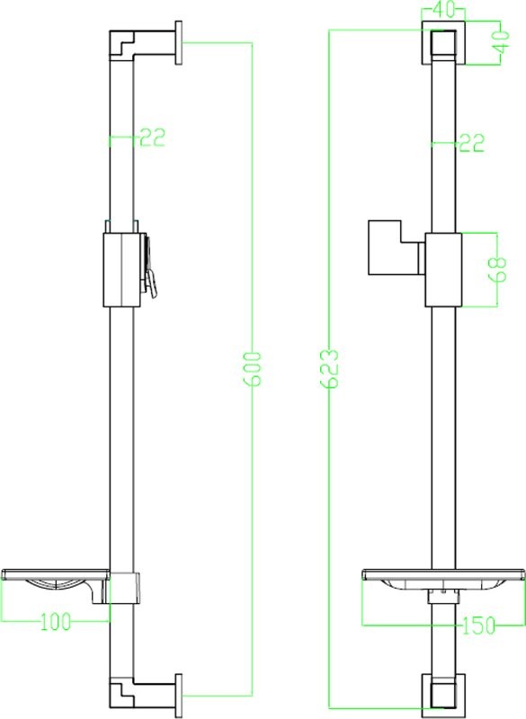 Душевая штанга Lemark LM8069C