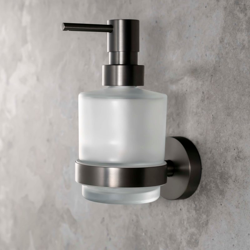 Дозатор Bemeta Graphit 156109102 metalic gray matt
