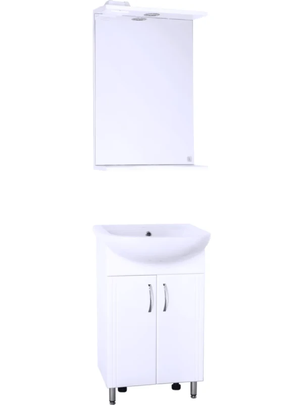 Мебель для ванной комнаты Style Line Эко Стандарт №9 50 белая