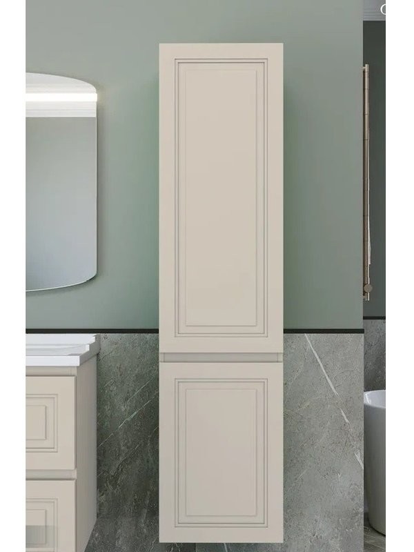 Шкаф-пенал для ванной Caprigo Wales 40 R беж лайт