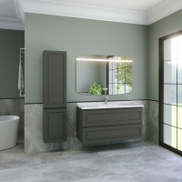 Тумба с раковиной Caprigo Wales 120 графит