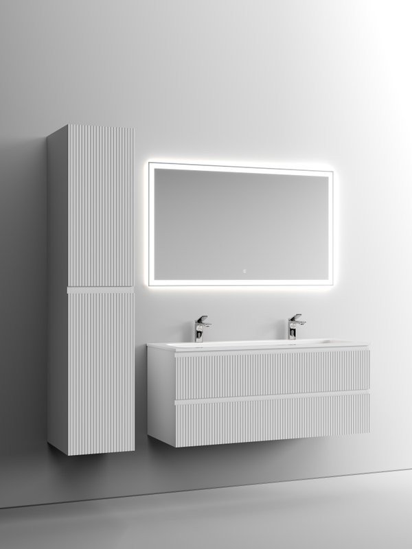 Мебель для ванной комнаты Sancos Snob T 120 см, bianco, раковина CN7016