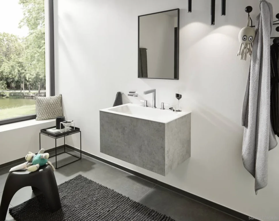Набор Мыльница Hansgrohe AddStoris 41746000 хром + Стакан 41749000 хром
