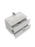 Тумба с раковиной Grossman Луксор 60 матовая белая