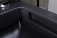 Унитаз подвесной Allen Brau Infinity 4.21011.AN безободковый, с микролифтом, антрацит