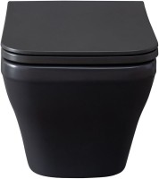 Унитаз подвесной Allen Brau Infinity 4.21011.AN безободковый, с микролифтом, антрацит
