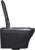 Унитаз подвесной Allen Brau Infinity 4.21011.AN безободковый, с микролифтом, антрацит