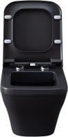 Унитаз подвесной Allen Brau Infinity 4.21011.AN безободковый, с микролифтом, антрацит