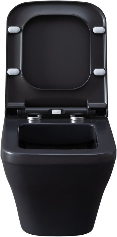 Унитаз подвесной Allen Brau Infinity 4.21011.AN безободковый, с микролифтом, антрацит