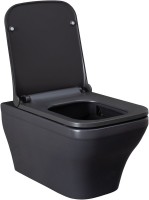 Унитаз подвесной Allen Brau Infinity 4.21011.AN безободковый, с микролифтом, антрацит