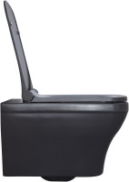 Унитаз подвесной Allen Brau Infinity 4.21011.AN безободковый, с микролифтом, антрацит