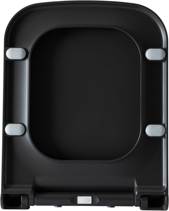 Унитаз подвесной Allen Brau Infinity 4.21011.AN безободковый, с микролифтом, антрацит