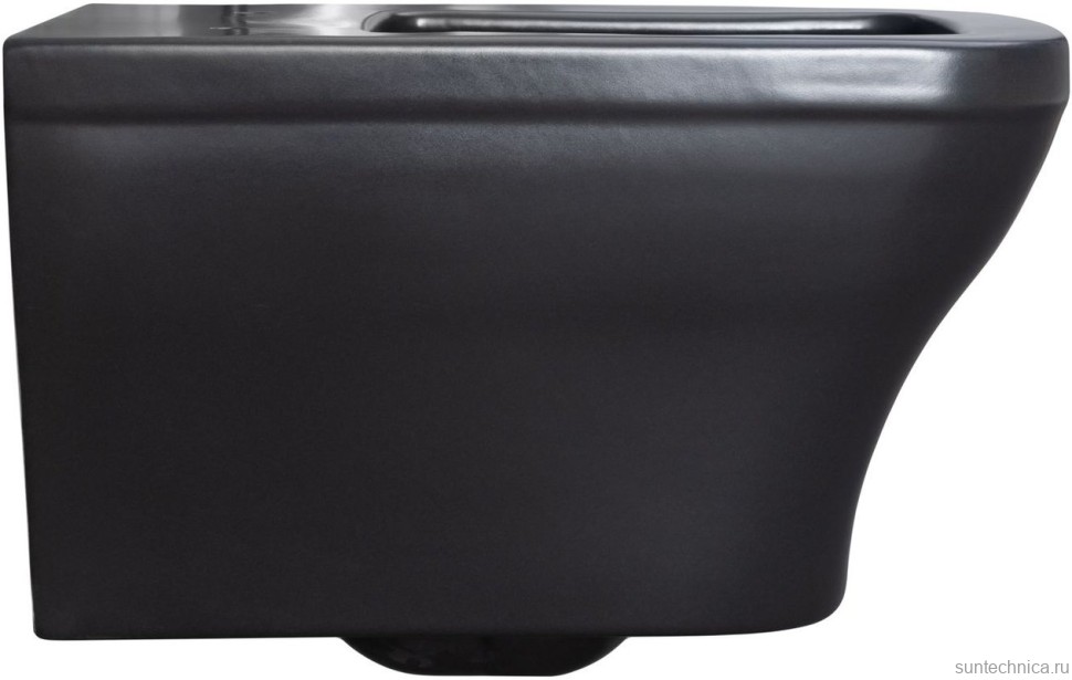Унитаз подвесной Allen Brau Infinity 4.21011.AN безободковый, с микролифтом, антрацит