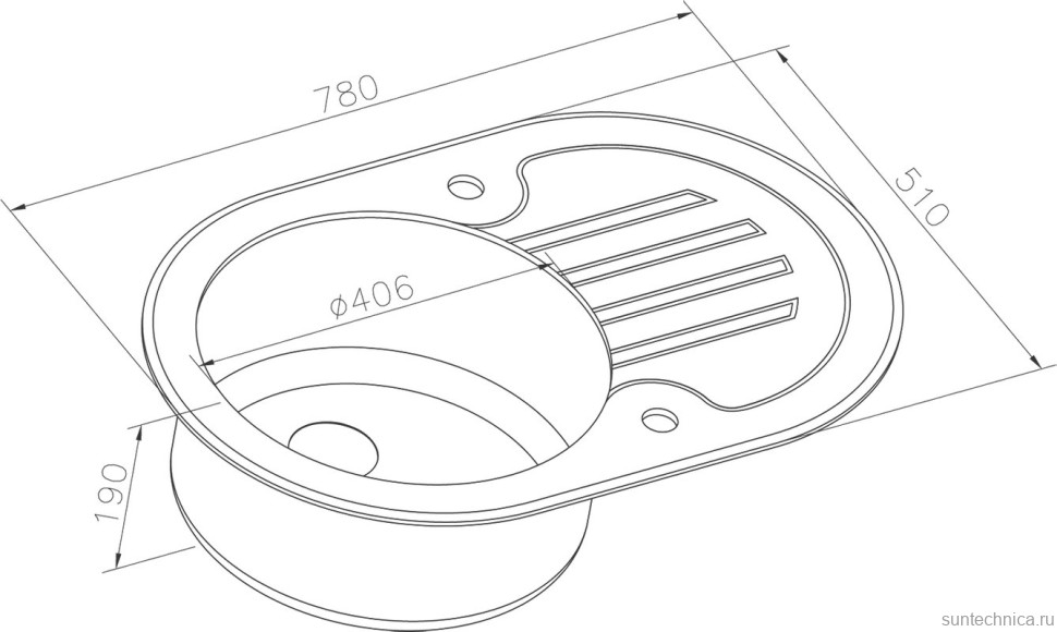 Комплект Мойка Zorg Glass GL-7851-OV-WHITE-GRAFIT графит + Смеситель Inox SZR-7039 GRAFIT графит