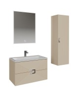 Мебель для ванной комнаты Grossman Луксор 80 матовая бежевая