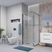 Душевой уголок Niagara Nova NG-62-8A-A80 80x80, квадратный, хром