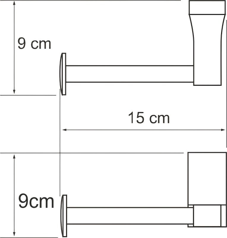 Держатель туалетной бумаги Wasserkraft Abens K-3296