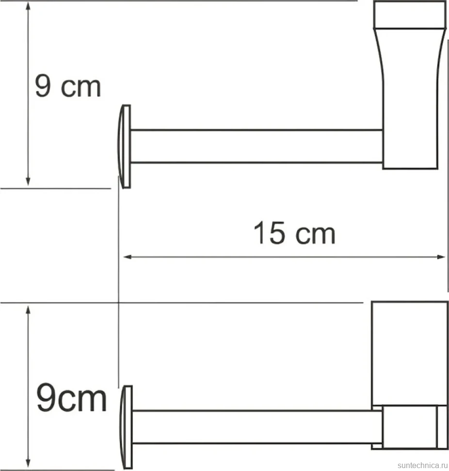 Держатель туалетной бумаги Wasserkraft Abens K-3296