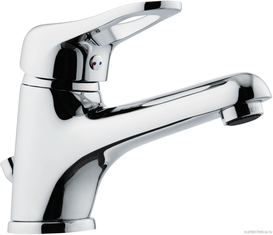 Смеситель для раковины Remer Kiss K10L с донным клапаном