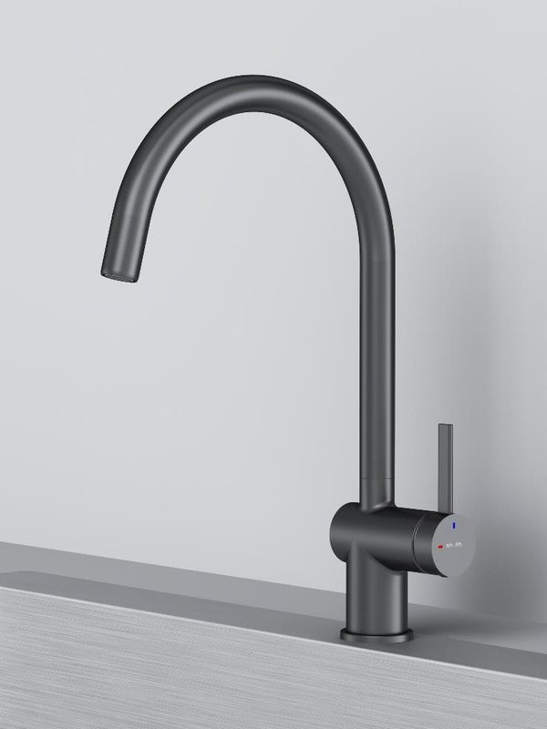 Смеситель для кухни AM.PM Func F8F07022 черный матовый