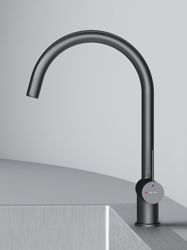 Смеситель для кухни AM.PM Func F8F07022 черный матовый