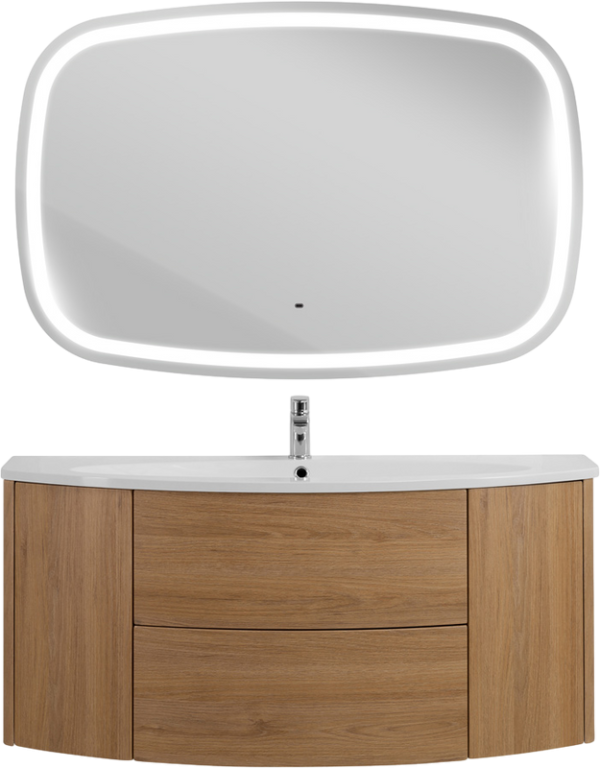 Мебель для ванной комнаты Cezares Eden 120 rovere tabacco, раковина 50178