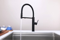 Смеситель для кухни Paulmark Ganymede Ga213199-AN с гибким изливом, антрацит