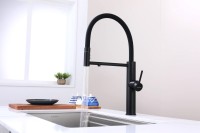 Смеситель для кухни Paulmark Ganymede Ga213199-AN с гибким изливом, антрацит