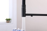 Смеситель для кухни Paulmark Ganymede Ga213199-AN с гибким изливом, антрацит