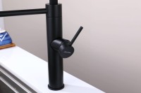 Смеситель для кухни Paulmark Ganymede Ga213199-AN с гибким изливом, антрацит