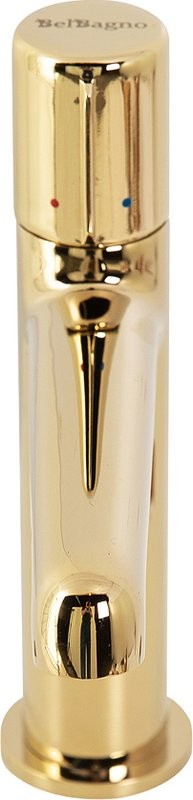 Смеситель для раковины BelBagno Uno LVM ORO