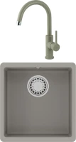 Комплект Мойка Lemark Sinara 400-U 9910063 грей + Смеситель Comfort LM3073PGR грей Комплект Мойка Lemark Sinara 400-U 9910063 грей + Смеситель Comfort LM3073PGR грей