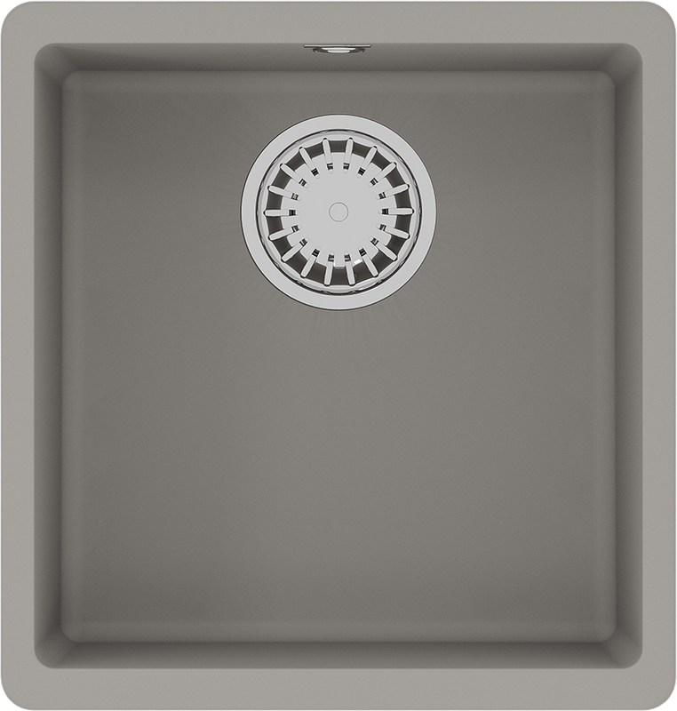 Комплект Мойка Lemark Sinara 400-U 9910063 грей + Смеситель Comfort LM3073PGR грей