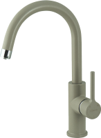 Комплект Мойка Lemark Sinara 400-U 9910063 грей + Смеситель Comfort LM3073PGR грей