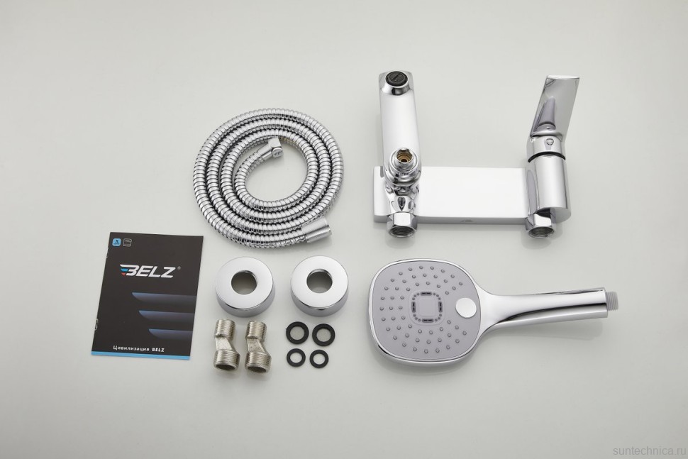 Смеситель для ванны с душем BELZ B60533 хром