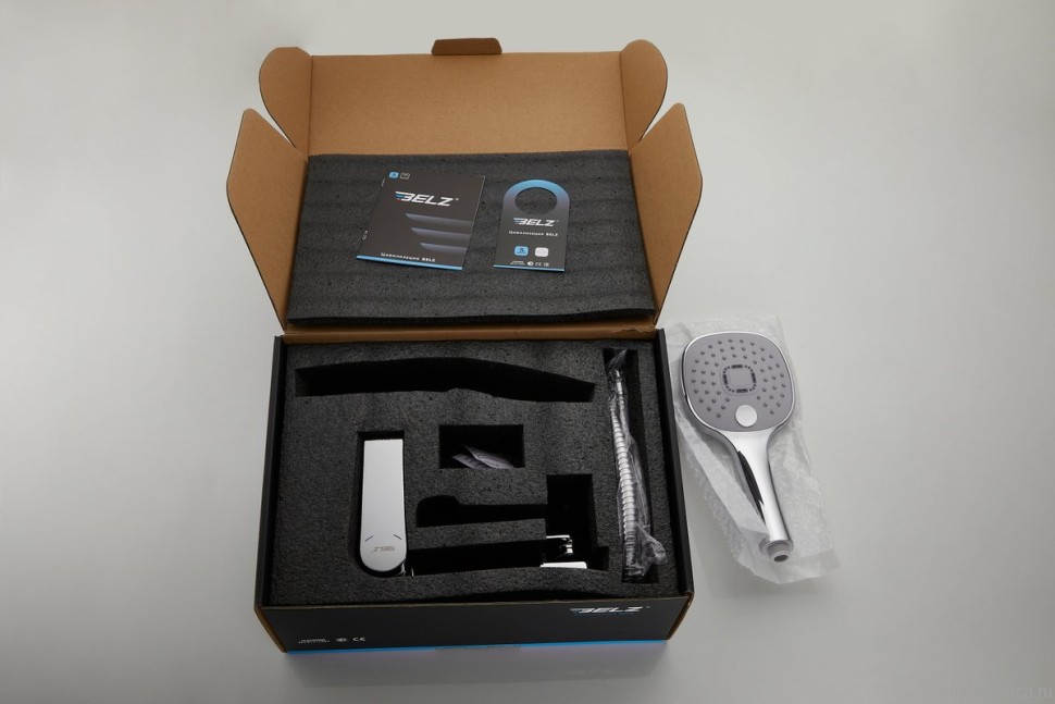 Смеситель для ванны с душем BELZ B60533 хром