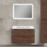 Мебель для ванной комнаты Vincea Vico 80 темный дуб
