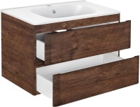 Мебель для ванной комнаты Vincea Vico 80 темный дуб