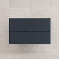 Тумба под раковину без столешницы Style Line Лима Plus 90 подвесная, эмаль, графит